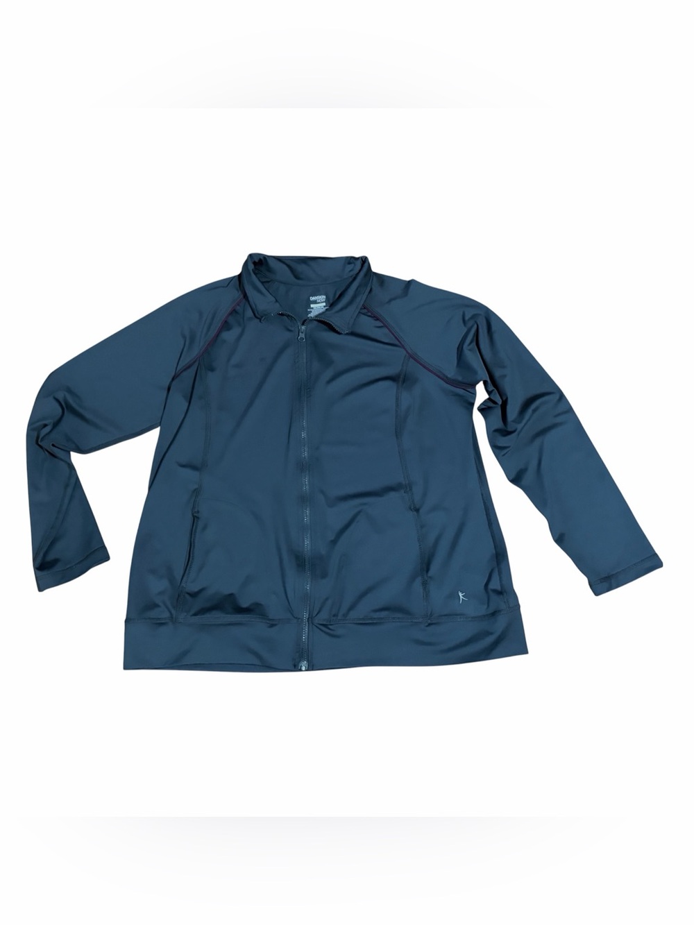 Danskin Now Full-Zip Mock Neck Semi-Fitted Track Jacket
Women's Plus XXL(20)